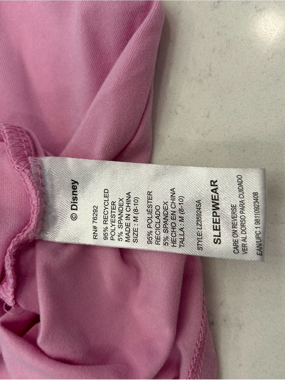 Disney Pink & Blue Stitch Aloha Tank Top - Picture 5 of 8